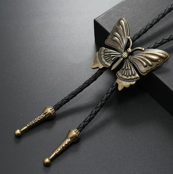 New Butterfly bolo tie - Picture 3 of 4